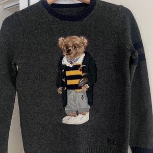 Polo Bear Wool Sweater Great XS size